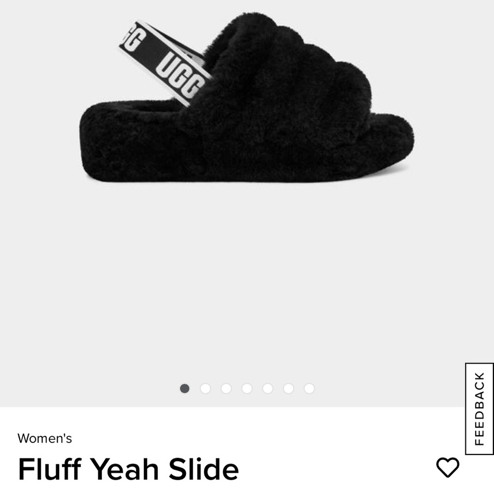 Womens uggs fluff yeah slide
